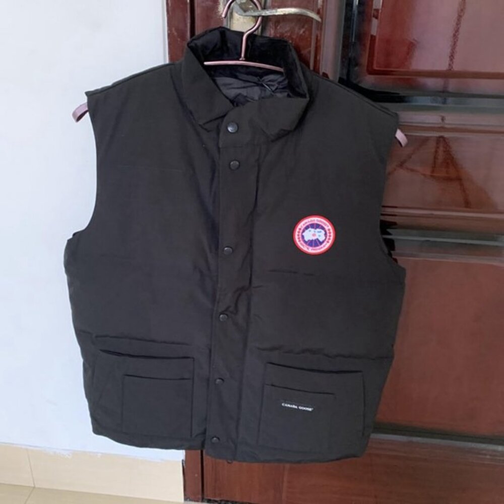 Canada goose warm black down vest